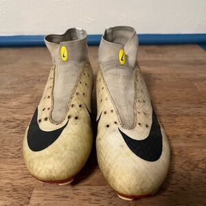 Nike Air Zoom Mercurial White, Red, and Black Soccer Shoes